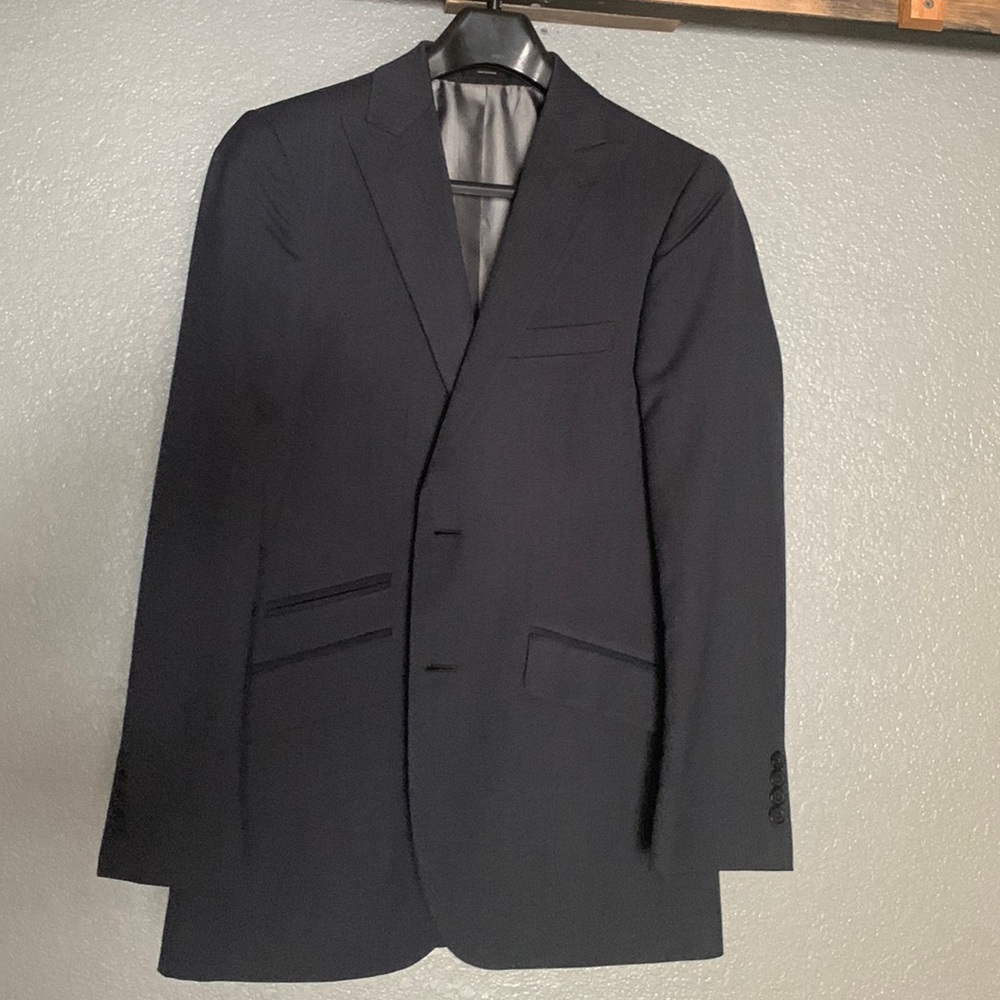 J Ferrar Mens Suit Coat Slim 36R